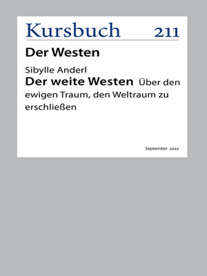 cover image of Der weite Westen